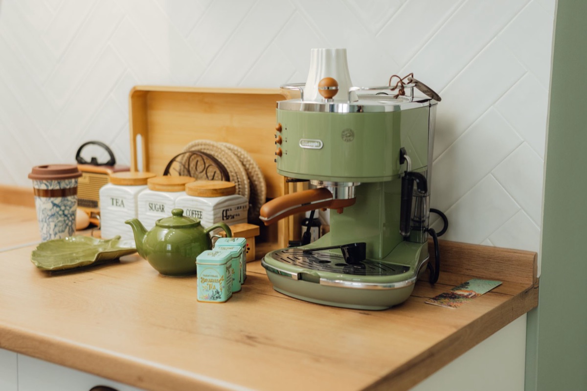 Kaffeeautomat in der Küchen