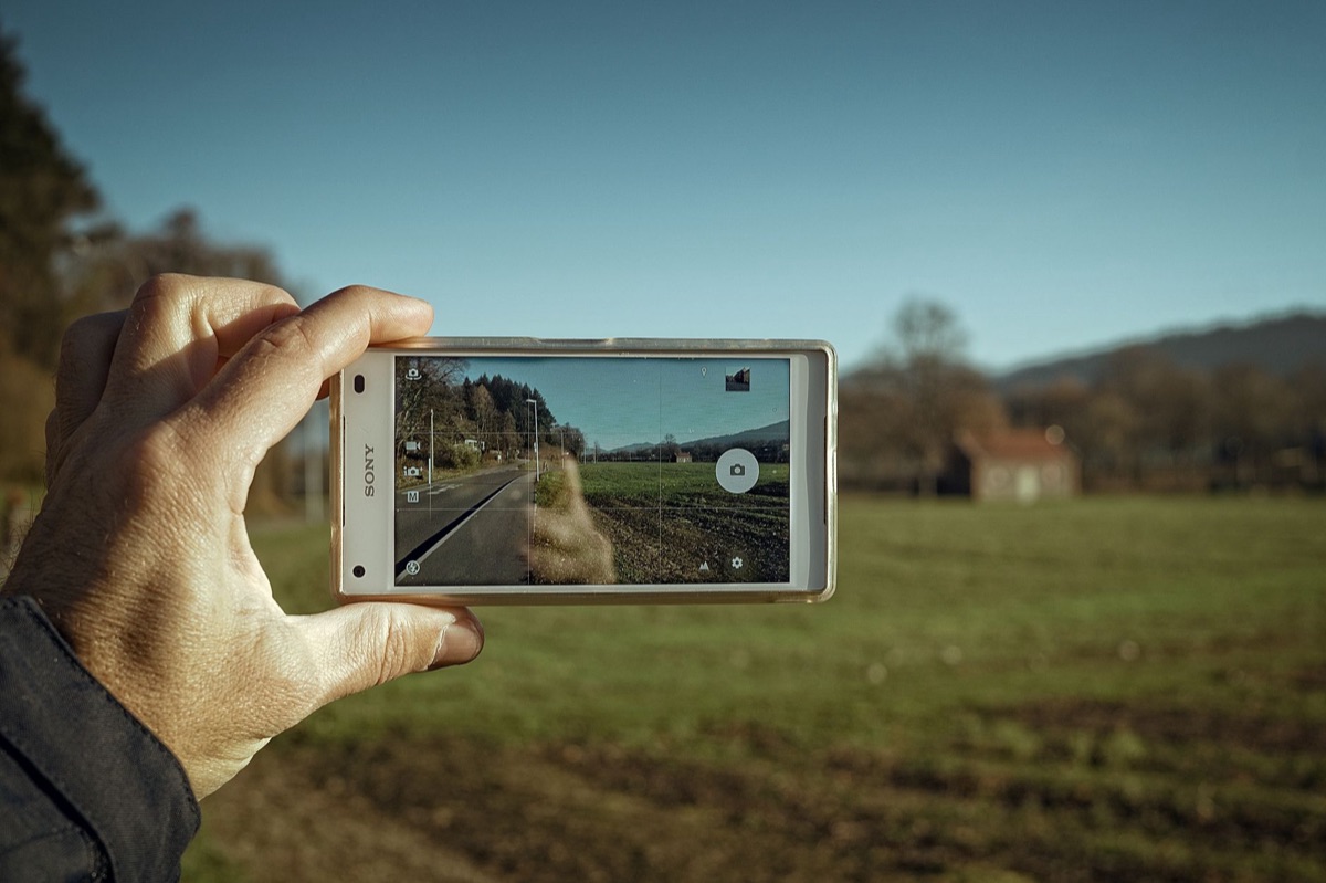 Teléfono inteligente con edición de fotos