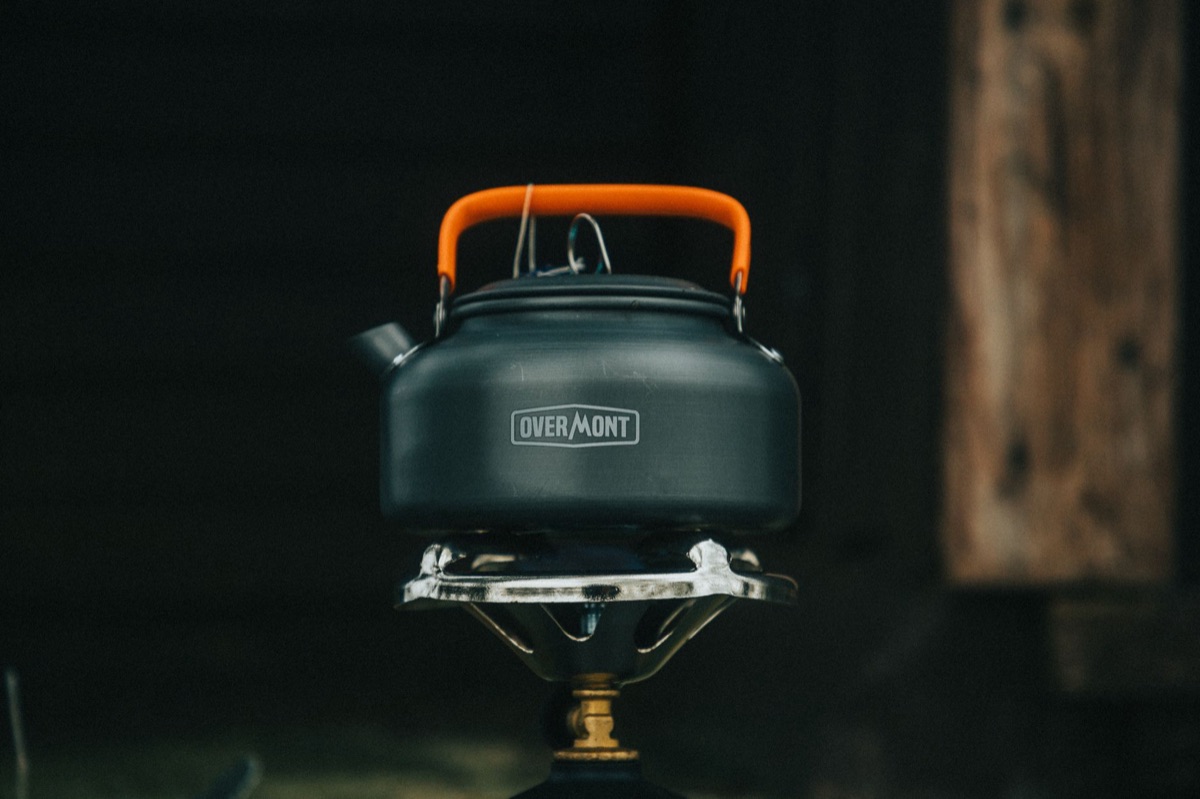 Camping essentials pack with simple items