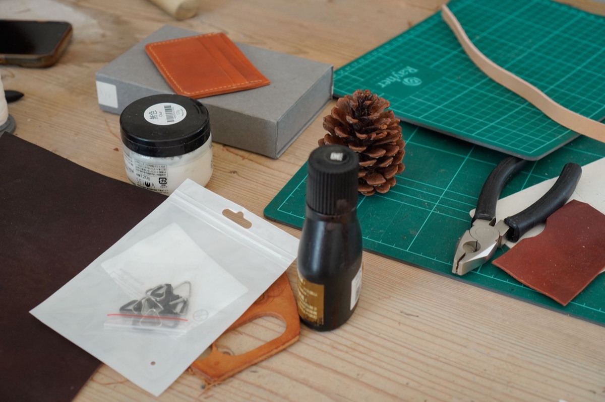 leather cutting tool set