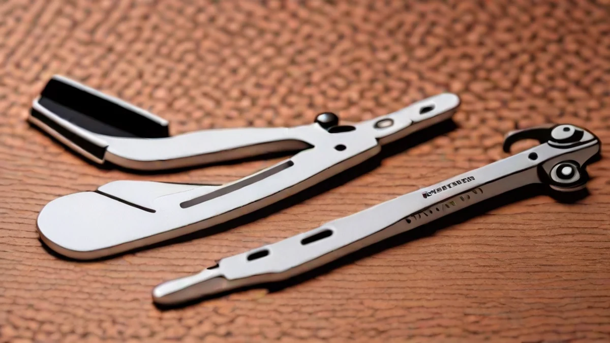 Zakken met verschillende grootte pincet en tools voor het vissen.