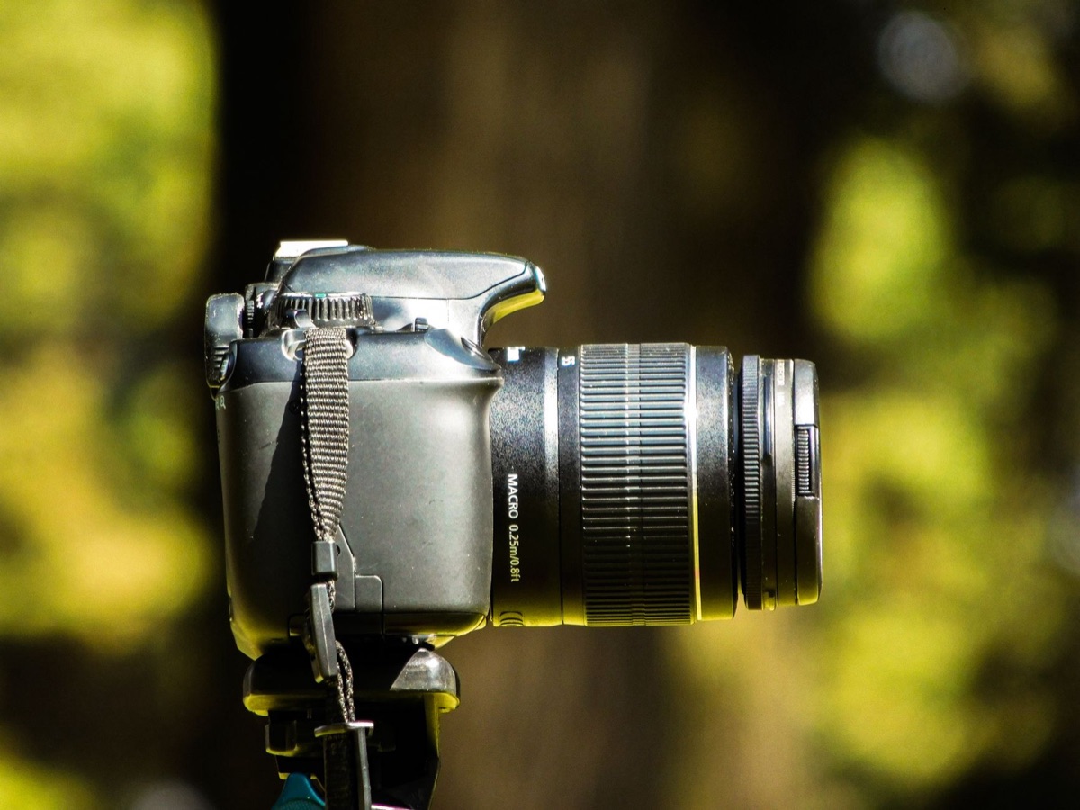 digitale camera opstelling